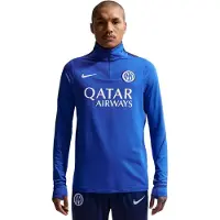 Nike Inter Milan Strike Trainingstrui 1/4-Zip 2026-2027 Blauw Donkerblauw Wit