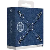 Ouch! Ouch Denim Hogtie - Ruwe denimstijl - Blauw