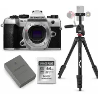 OM SYSTEM OM-5 Mark II Zilver Holiday Kit