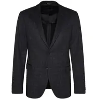 Bugatti Herren Jas met subtiel ruitpatroon