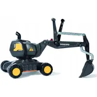 Rolly Toys Graafmachine Volvo Grijs