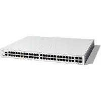 Cisco Catalyst 1200-48T-4X - Switch - Laag 3 - Smart - 48 x 10/100/1000Base-T + 4 x 10 Gigabit SFP+ - voor montage in een rack