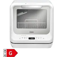 Bomann TSG 5701 - mini vaatwasser, campingvaatwasser – wit