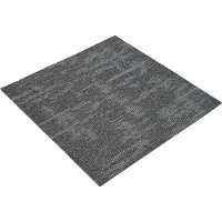 vidaXL Vloertegel Houtskoolgrijs 50 x 50 cm 36 st PP en Bitumen