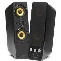 Ginza.se Labs GigaWorks T40 Series II, voor PC, geschikt voor plaatsing op een bureau of in een boekenkast, 32 Watt, frequentiebereik 50 - 20000 Hz, kabellengte 2 meter, compatibel met Windows 7/Vista