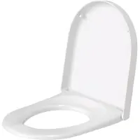 Duravit Darling New / Starck 2 closetzitting met deksel wit