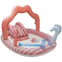 Swim Essentials - Paddling Pool 210 cm - Mermazing Adventure with Slide (2025SE115)