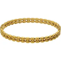 Lucardi Armband 'Moderner Look' goud