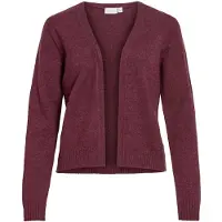Vila Gebreid vest 'VIRIL' wijnrood