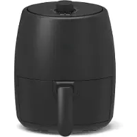 TIM. Miniairfryer-Airfryer-Airfryerklein-Zwart-22cmx28cmx27cm