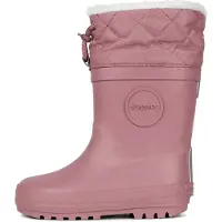 Druppies Winterlaarzen Dames - Gevoerde Regenlaarzen - Snowboots - Dusty Pink - Maat 42