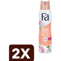 Fa 2 x - Divine Moments - Deodorant Spray - Wilde Cameliabloesem - 150 ml -
