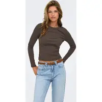 ONLY Shirt 'ONLVAL' bruin