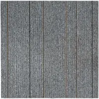 vidaXL Vloertegel Lichtgrijs met Strepen 50 x 50 cm 20 st