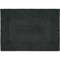 vidaXL Vloerkleden Rechthoekig Donkergrijs 140 x 200 cm Jute