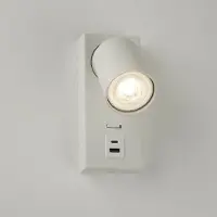 Lyora Bedlampje Moon 1 wit met usb