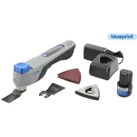 Dremel BluePrint CM12 Accu Oscillerende Multitool | Incl. 12V 2,0Ah accu en Snellader | Met accessoires - F013CM12JA