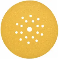 AWTOOLS Schuurdisc voor girafschuurmachine, 225mm, korrel P80, met gaten / 25 stuks.