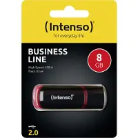 Intenso USB-stick Business Line USB 2.0 8 GB Zwart, rood