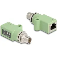 DeLOCK M12 naar RJ45 adapter -