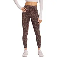 Adidas Sportbroek 'Optime Power' bruin / zwart