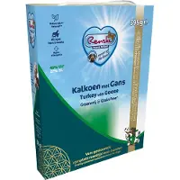 Renske vers gestoomd vlees kalkoen met gans graanvrij - 10x395 gr - Hondenvoer