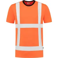 Tricorp 103005 T-Shirt RWS Birdseye Fluor Geel maat 5XL heren