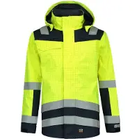 Tricorp 403009 Parka Multinorm Bicolor Fluor Geel/Blauw maat 3XL heren