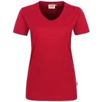 Hakro Regular Fit Dames T-shirt wijnrood, Effen