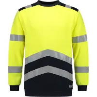 Tricorp 303002 Sweater Multinorm Bicolor Reflecterend Multinorm | Maat: XS