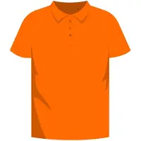 LabelFree ST802 Uni Polo - Oranje