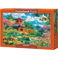 Castorland puzzel lente tuin van harmonie - 1000 stukjes puzzel.