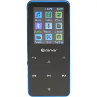 Denver MP4-speler | | 4 GB (USB C, Blauw)