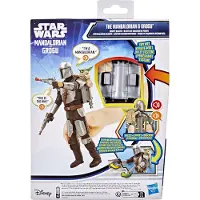 Star Wars 28cm Mandalorian action figure with sound effects, Star Wars The Mandalorian & Grogu interactive toy, ages 4+