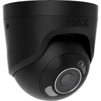 Ajax TurretCam HL Zwart 5Mp Hybride Verlichting IP Camera
