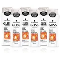 Gliss-Kur Shampoo - Total Repair 6 x 250 ml