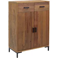 vidaXL Schoenenkast 75x40x110 cm massief grenenhout