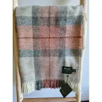 Bronte by moon Wollen Plaid - SKYE Coral - 140x185cm - Bronte x Plaids.shop