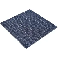 vidaXL Vloertegel Gestreept Blauw 50 x 50 cm 36 pcs PP en Bitumen
