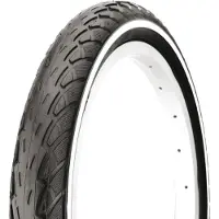 Deli Tire Voorvorkdeli 24x1.75 47-507 zwart reflectie
