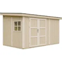 Timbela M939 - LP SmartSide Tuinhuis op houtbasis - 8,68 m² - 248x412xH231 cm - met vloer