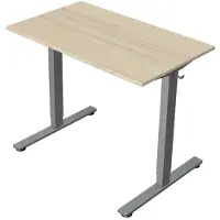 Kerkmann Zit-sta bureau Move New Base – Elektrisch bureau – 100 x 60 cm – essen