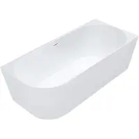 REA - Badkuip - Bellanto slim 170 Right Wit - 170 x 79 x 58 cm