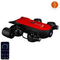 Geneinno T1 Pro 150 M 4k Underwater Drone Rood