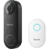 Reolink Videodeurbel WiFi Bedrade Voor Buiten - 2K 5MP - 4:3 Breedbeeld - Dual-band wifi - Lokale Opslag - Tweewegaudio - Slimme Detectie-1 Stuk