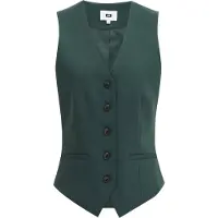 We fashion Bodywarmer donkergroen
