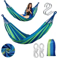 Tutumi - hangmat 1-persoons - 480142B blauw 265x90