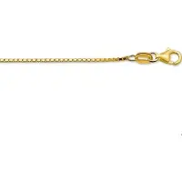 Trendjuwelier huiscollectie 4003918 Collier Geelgoud Venetiaans 1,2 mm