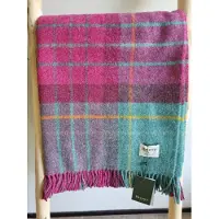 Bronte by moon Wollen Plaid - SALTBURN Mint (Merino) 140x185cm - Bronte x Plaids.shop