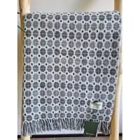 Bronte by moon Wollen Plaid - MILAN Grey (Merino) 140x185cm - Bronte x Plaids.shop